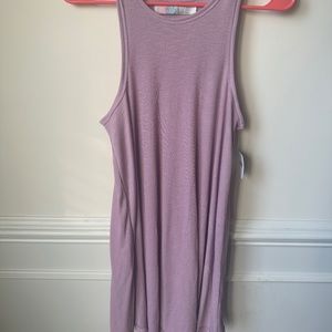 Lilac free people tank dress